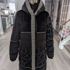 Designal black parka/coat